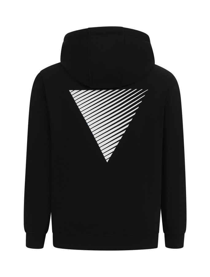 Afbeelding van 10311 02 Black Essential Logo Sweater Hoodie  - PURE PATH
